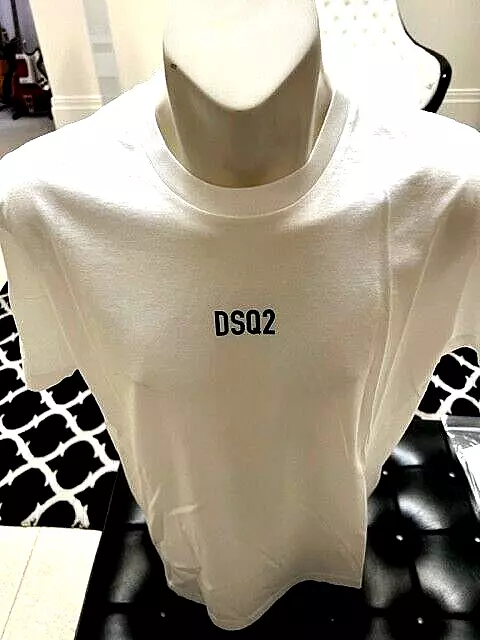 Dsquared Mens T/Shirt White With All Tags 100% Genuine Item