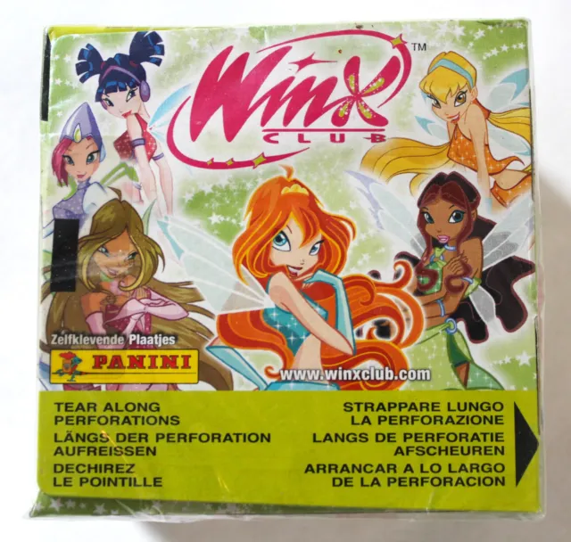 Panini Sticker Winx Club 2 2005 Rare Box Display 50 Packets Bags