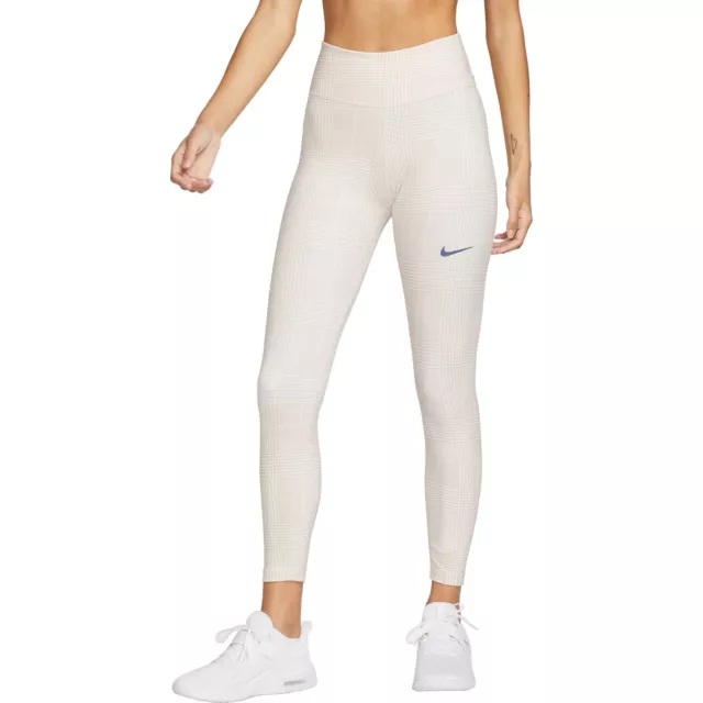 NIKE ONE LUXE Women's Tights AT3098-515 Pink (Dusty Rose/Mauve