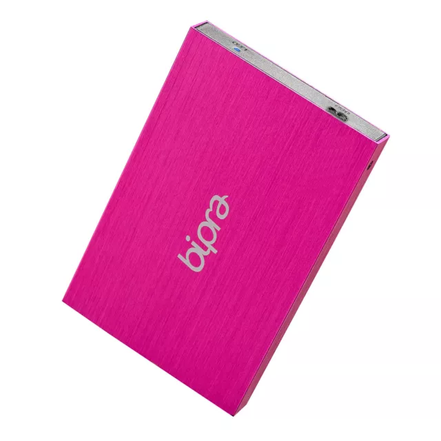 Bipra 1TB 2.5 inch USB 3.0 NTFS Portable Slim External Hard Drive - Pink