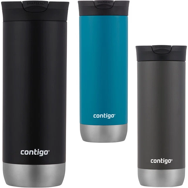 Contigo 20 oz. Huron 2.0 SnapSeal Insulated Stainless Steel Travel Mug