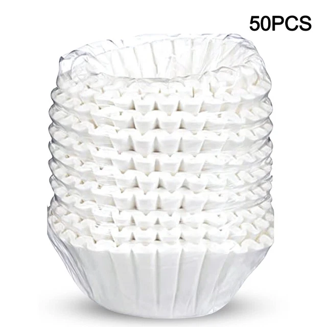Porta Filtri Caffè In Vetro E Metallo Con Coperchio Antipolvere - Contenitore Da 20x15 Cm