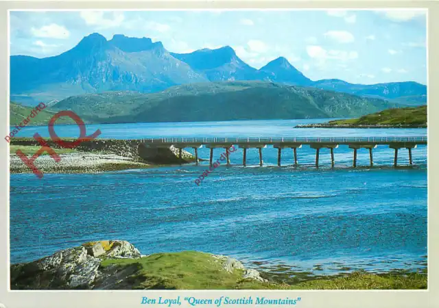 Picture Postcard, Ben Loyal, 'Queen of Scottish Mountains'