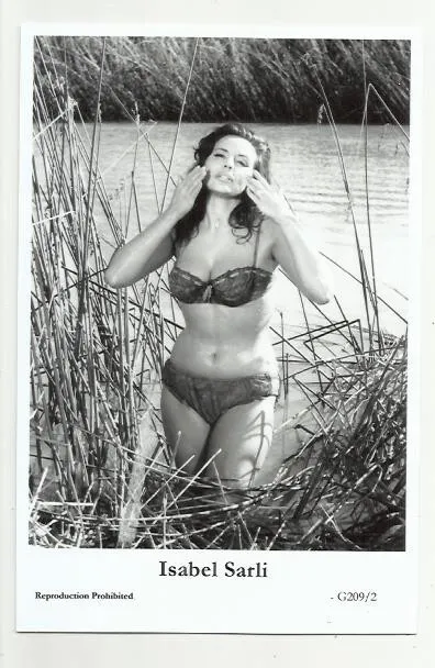 (Bx20) Isabel Sarli Swiftsure Photo Postcard (G209/2) Filmstar Pin Up Glamor