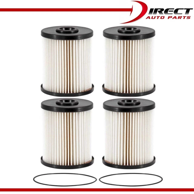 4 FUEL FILTER DODGE RAM 2500 3500 5.9L Cummins Turbo Diesel 20002010