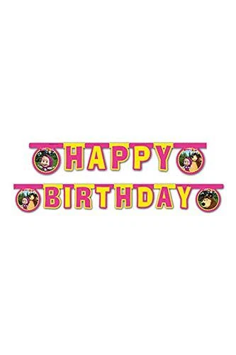 Procos Ghirlanda Di Lettere Frozen Lights 'Happy Birthday' – 1,8 Metri, Multicolore, Per Feste Bambini