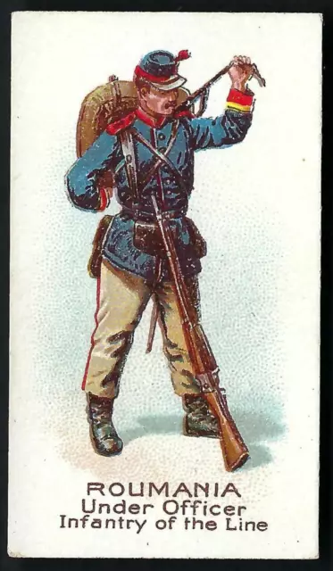 British American (Plain) - Soldiers Of The World - Roumania, Under Officer