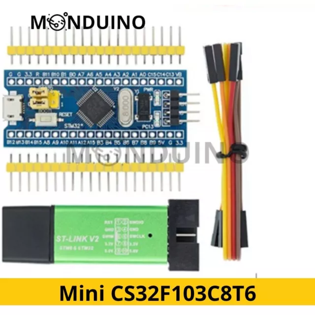 Module de carte de développement de système Arduino st-link V2 Mini CS32F103C8T6