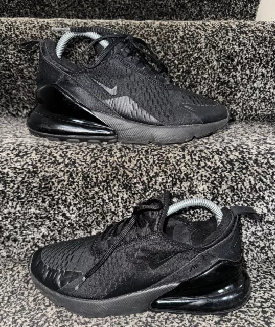 NIKE AIR MAX 270 Scarpe Da Ginnastica Uomo Nere Taglia Uk8 Us9 Eur42 5 EUR 143 99 PicClick IT