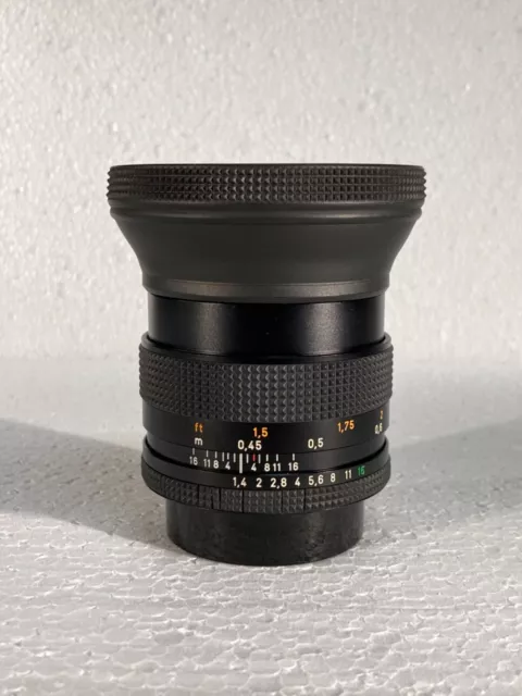 CARL ZEISS PLANAR 1,4 / 50 T OBJEKTIV  für CONTAX 167 MT