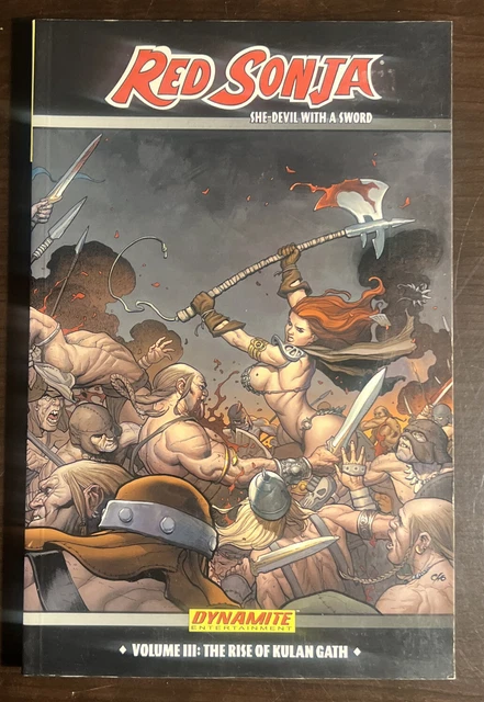 Red Sonja She-Devil With A Sword TPB Volume 3 Rise of Kulan Gath Dynamite