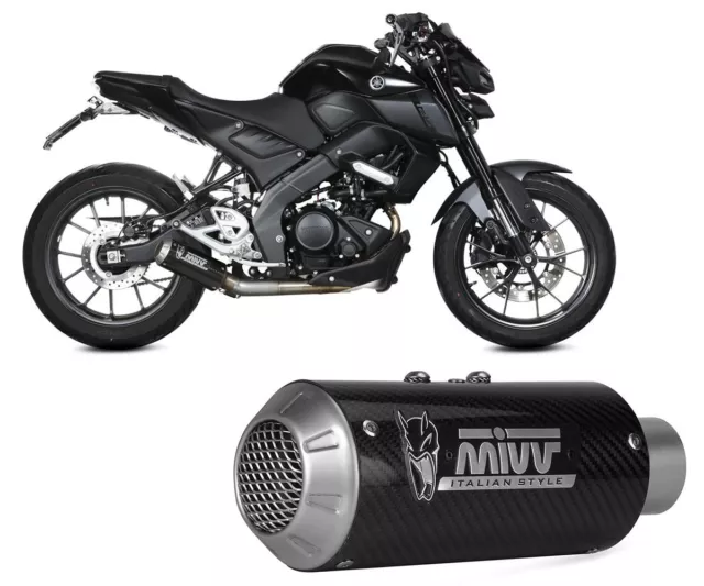 Yamaha mt 125 slip on exhaust discount