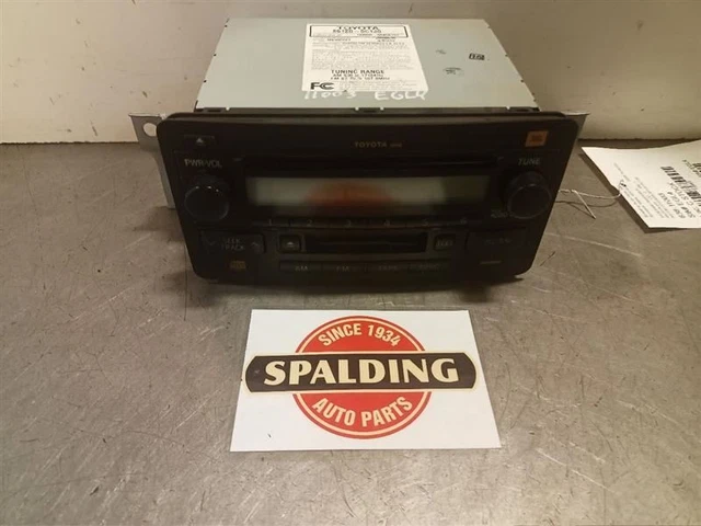 86120-0C130 JBL Radio Receiver CD And Cassette Dash Fits 05-07 SEQUOIA 9368051