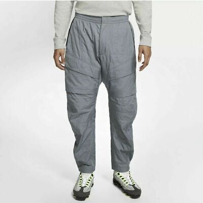 Da Uomo Nike Tech Pack Woven Pantaloni Con Tasconi Pantaloni Taglia S (BV4639 065) Grigio/Nero