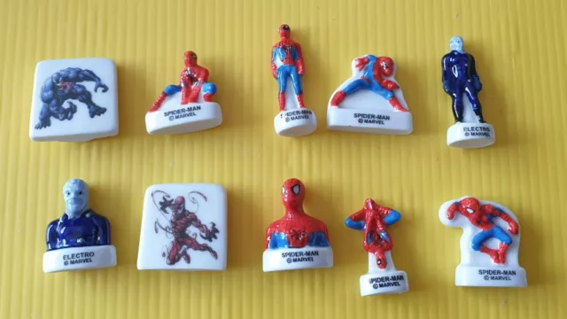 Fève - Série complète Marvel - Spider-Man - Spiderman