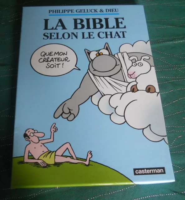 LA BIBLE SELON LE CHAT coffret BD 2013 casterman