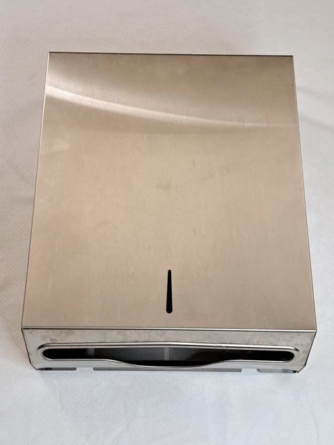 New Wall Mount Paper Towel Dispenser Home/Commercial with Lock Stainless Steel