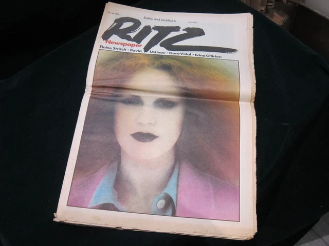 RITZ NEWSPAPER NO. 15 1978 / DAVID BAILEY / ICONIC JORDAN