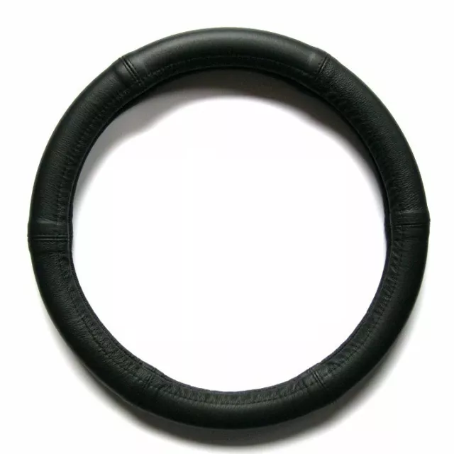 Lenkrad Bezug echtes Leder schwarz 42 - 43 cm Durchmesser für LKW, Wohnmobil,Bus