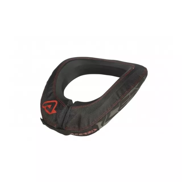 Protection Du Cou Acerbis X-Round Motocross Offroad Enduro MX Noir Rouge