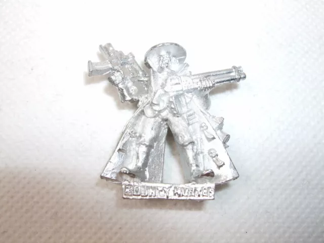 Bounty Hunter With Bolter and Shotgun Metal Necromunda 1995 Warhammer 40,000 GW