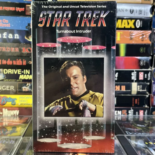 STAR TREK - Turnabout Intruder TOS Episode 79 VHS New w/ Studio Stamps ...