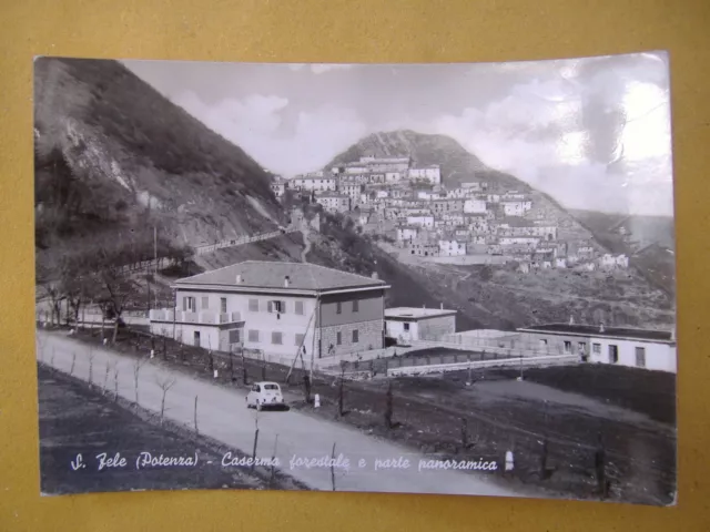 San Fele - Potenza - Caserma Forestale E Parte Panoramica - Viaggiata - 1962