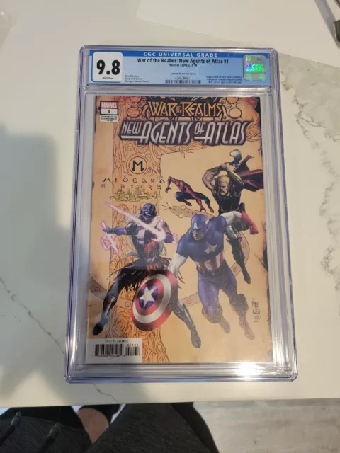 War of the Realms New Agents of Atlas #1 Connecting Variant  5 First App Marvel