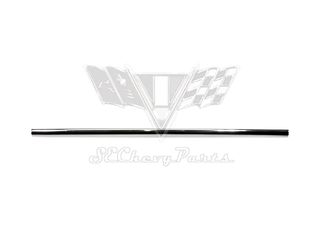 1959-1960 Chevy Impala 2-Door Hardtop Quarter Window Beltline Reveal Molding RH