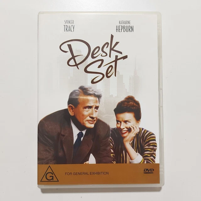 DESK SET DVD Region 4 (1957 Movie) Spencer Tracy/Katherine Hepburn 7.