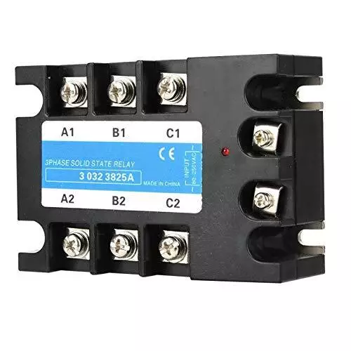three phase solid state relay80-250vac input ssr3 ac-ac electrical equipment ...