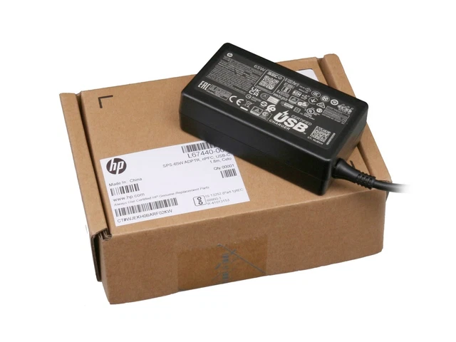 Asus ZenBook X3400PA original chargeur 65 watts EU wallplug