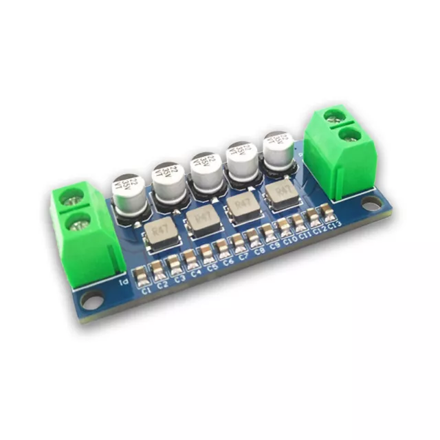 DC Power Filter Module 0-35V 0-5A Low-pass Filter Voltage Stabilizing Regulator