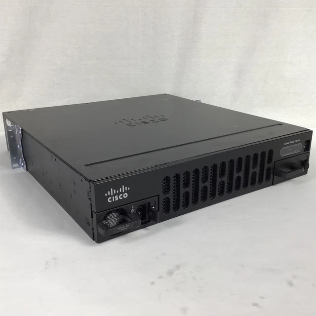 CISCO 4400 SERIES ISR4451-X/K9 Router - 1x PSU w/ NIM-1GE-CU-SFP Module ...