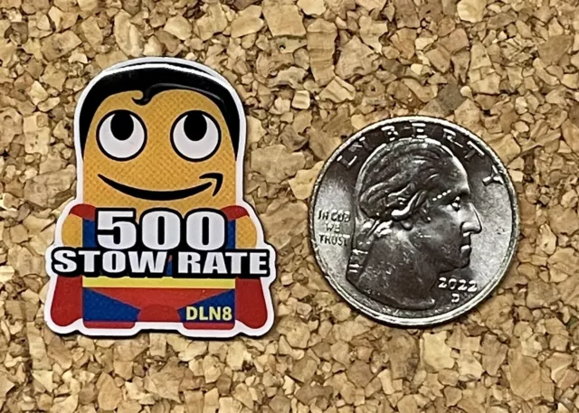 Superman 500 Stow Rate Rare Amazon Employee Peccy Pin - Brand New