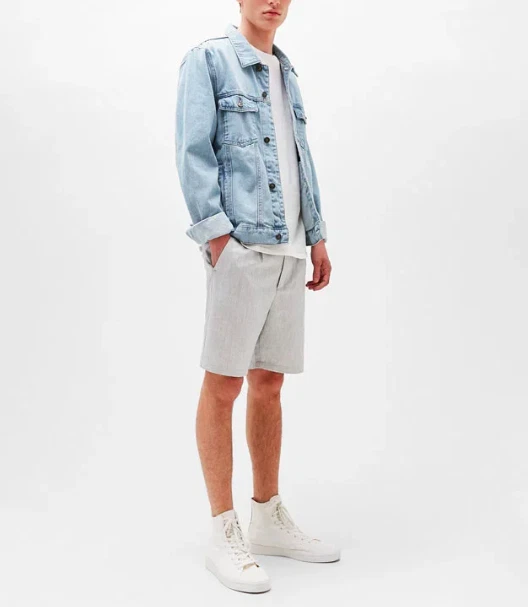 Jeans corti on sale uomo bershka