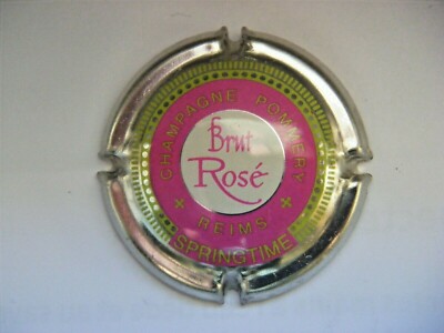 Capsule de Champagne Pommery N° 93 Brut rosé Springtime 