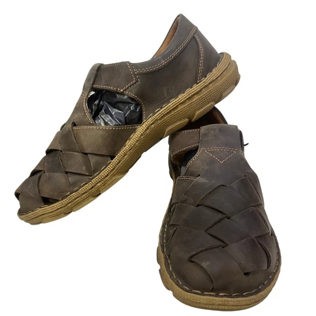 Josef Seibel Bulgaria Men’s Spirit of Nature Muster Woven Leather 8.5US/42EU-NEW Josef Seibel Bulgaria Men main image 3