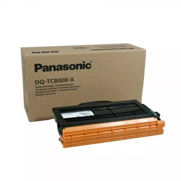 Original Panasonic DQ-TCB008-X schwarze Tonerkassette