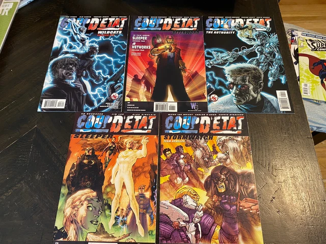 Coup D’Etat 1 Authority Stormwatch Wildcats Lot Wildstorm Gemini Ship