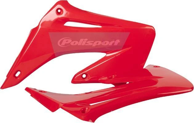 Polisport Radiator Shrouds Red for Honda CR125R/CR250R 2-Stroke 2002-2007