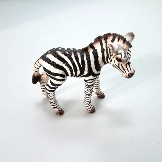 Schleich Baby Zebra Wild Animal Wildlife Figure Figurine Toy African D-73527