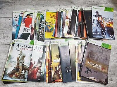 Microsoft XBOX 360 Manuals, All £1.99, Discount Available, Free P&P