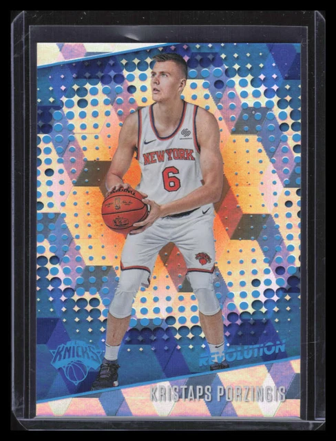 2017-18 Panini Revolution Cubic 96 Kristaps Porzingis 39/50