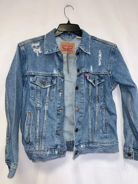 Levi's Ex-Boyfriend Trucker Jean Jacket Size XS NWOT