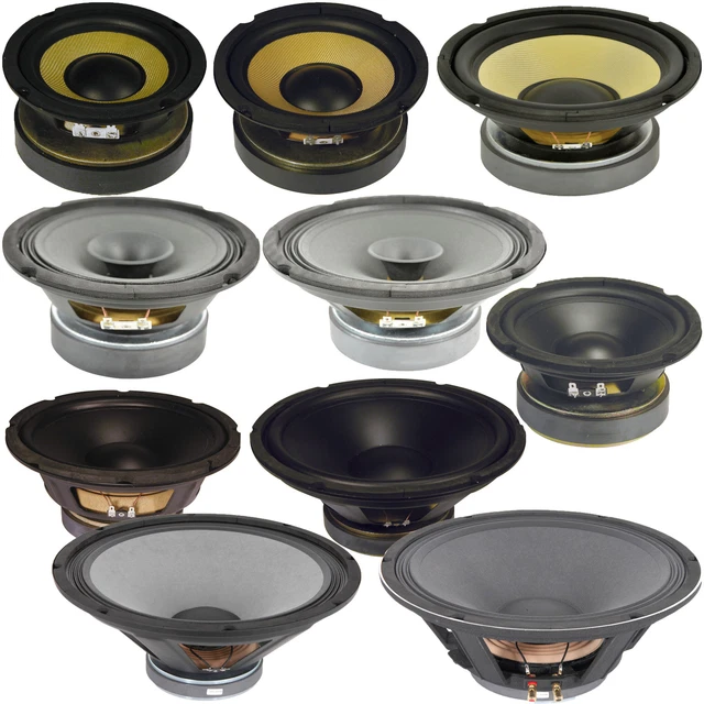 QUALITY SPEAKER WOOFERS & Hi Fi Cones Voice Audio Music Coils