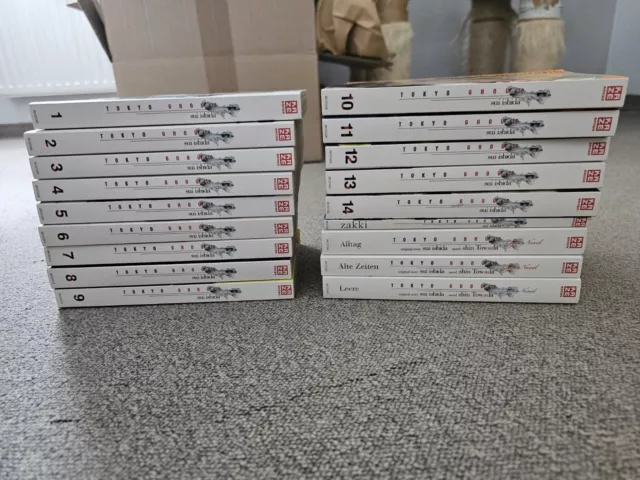 Tokyo Ghoul Manga 1-14 Komplett