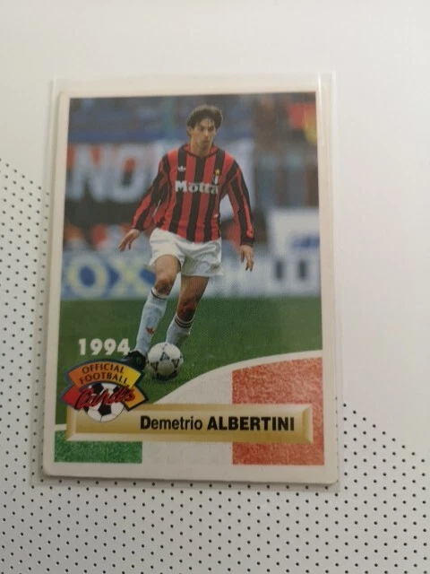 Carte Panini Marcel Desailly - AC Milan - Saison 1994-1995 - N°102