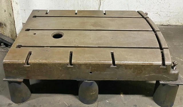 36" X 52" T Slotted Cast Plate