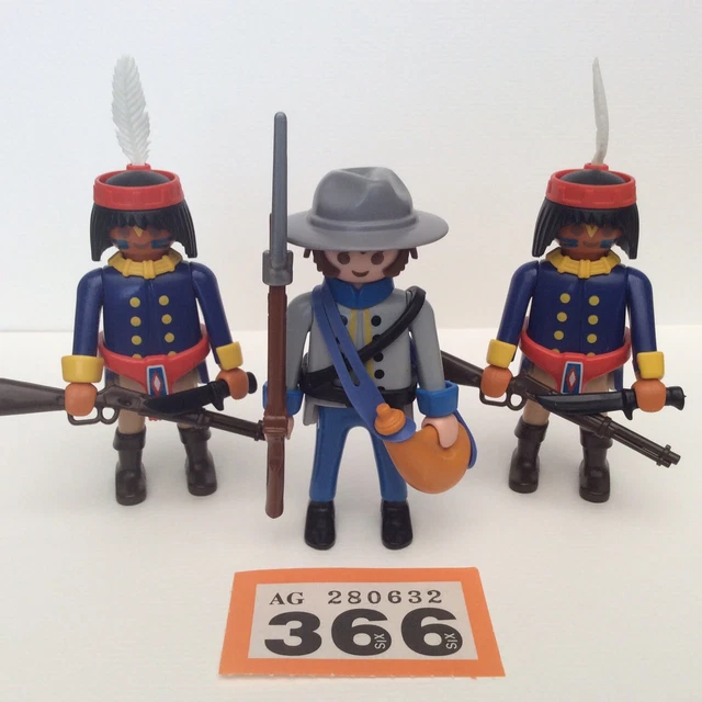 playmobil-native-american-indian-union-soldier-special-4552